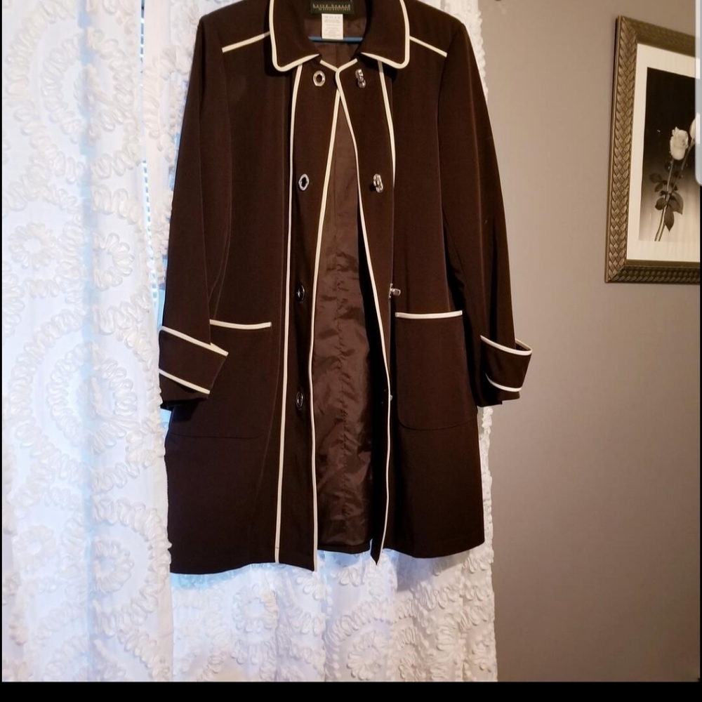 Cocoa brown long coat